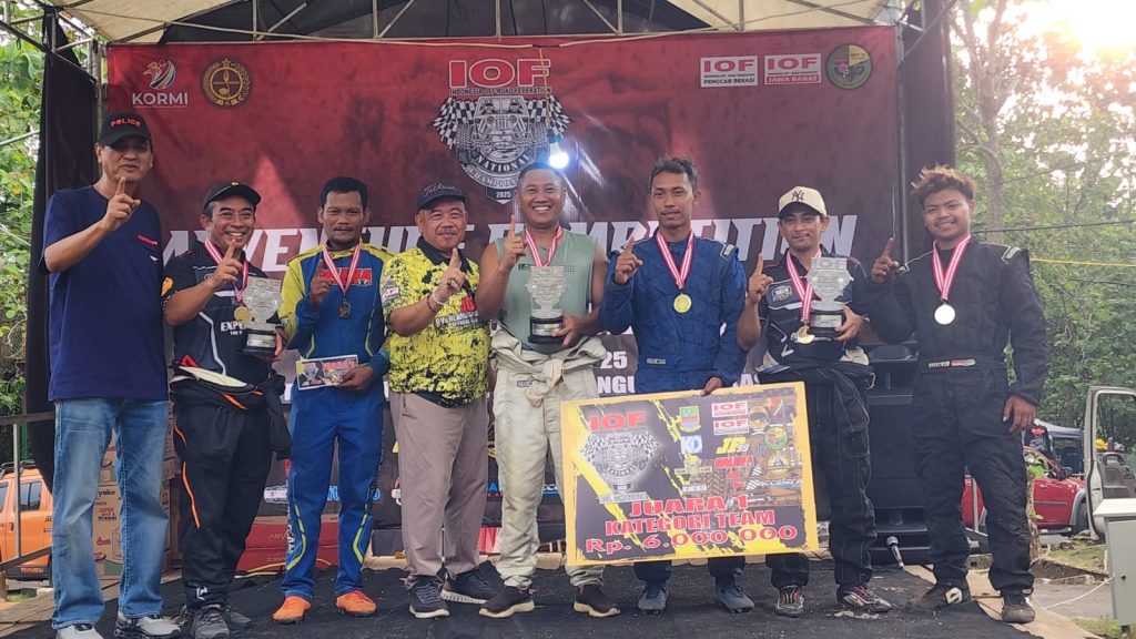 Podium NC Adventure Competition Bekasi 2025 - IOF